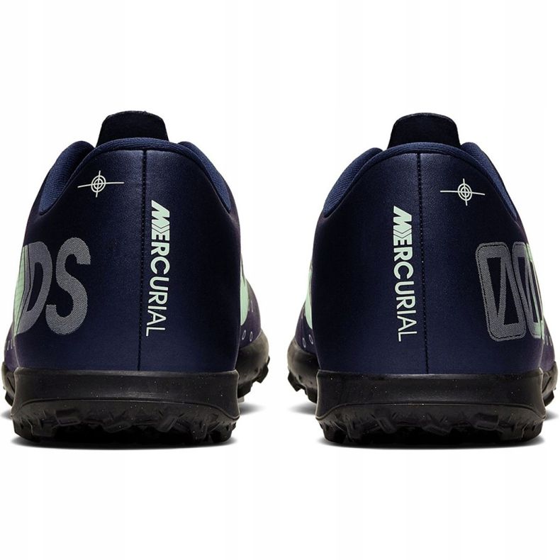 Chuteiras Nike Mercurial Vapor 13 Club Mds Tf M CJ1305-401 azul marinho 4