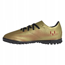Sapatos adidas Nemeziz Messi .4 Tf Jr FY0812 dourado dourado 1