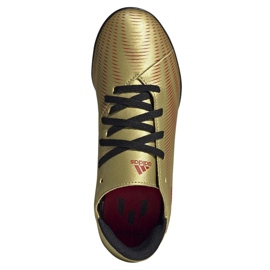 Sapatos adidas Nemeziz Messi .4 Tf Jr FY0812 dourado dourado 2