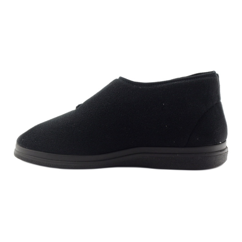 Dr.orto befado 986m003 chinelos masculinos em pés sensíveis preto 3