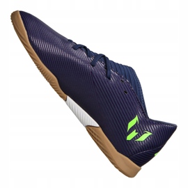 Sapatos Adidas Nemeziz Messi 19.3 In Jr EF1815 azul azul 1