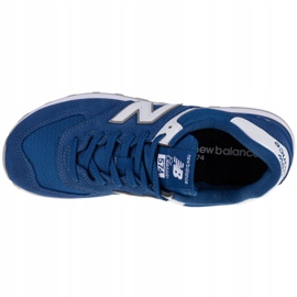 New Balance M ML574ET2 branco azul 2 New Balance M ML574ET2 branco azul 2