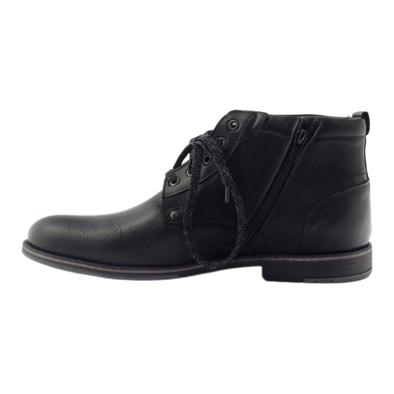 Sapatos masculinos Riko botins botins 791 preto 2 Sapatos masculinos Riko botins botins 791 preto 2