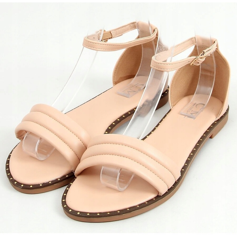 Sandálias de tornozelo rosa 55-93 rosa 1