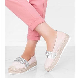 Alpercatas bege com pedras Cher prata 1 Alpercatas bege com pedras Cher prata 1