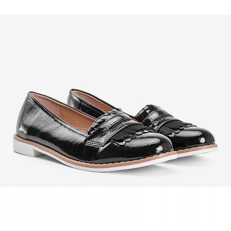 Mocassins laqueados Black Perfect Lady preto 1