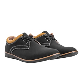Sapatos masculinos negros da Melvin preto 1