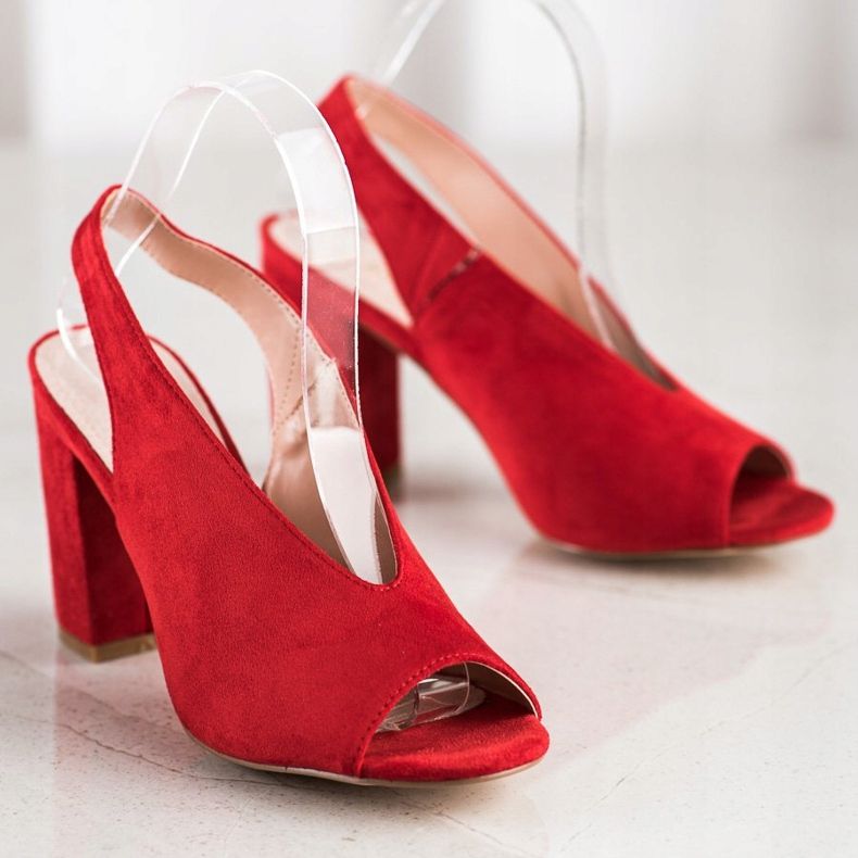 S. BARSKI Sandálias construídas S.BARSKI vermelho 2