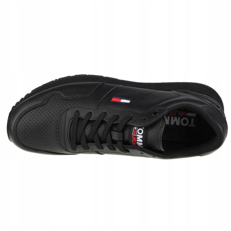 Tênis Tommy Hilfiger Jeans Lifestyle Lea Runner M EM0EM00665-BDS preto 2