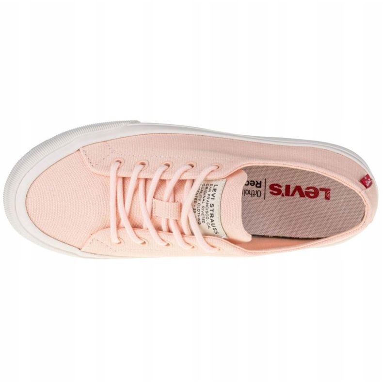 Levi's Cúpula de Levi da Mulher Low S 233041-634-81 tênis rosa 2