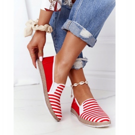 Alpercatas Mulher Big Star HH276003 Vermelho-Branco 1