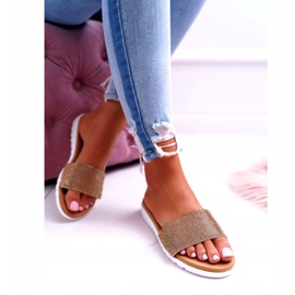 Lantejoulas de lantejoulas douradas femininas Lu Boo dourado 1