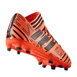 Chuteiras Adidas Nemeziz 17.3 Fg Jr S82428 laranja laranja 1