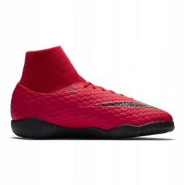Sapato interior Nike HypervenomX Phelon vermelho vermelho 6