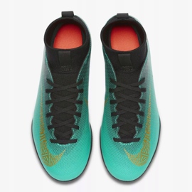 Tênis indoor Nike Jr Mercurial Superflyx 6 Club CR7 Ic AJ3087-390 azul azul 1