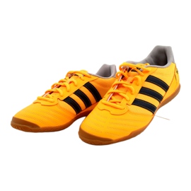 Chuteiras Adidas Super Sala In M FX6757 laranjas e tintos 1