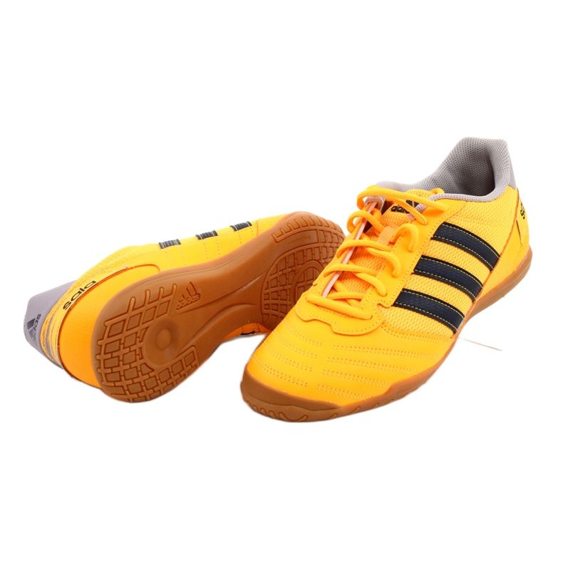 Chuteiras Adidas Super Sala In M FX6757 laranjas e tintos 2