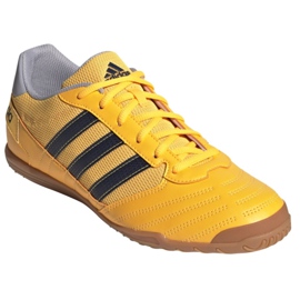 Chuteiras Adidas Super Sala In M FX6757 laranjas e vermelhos 3