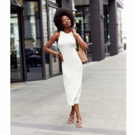 Sandálias de salto alto em camurça S.Barski LJ432-1 Bege 2