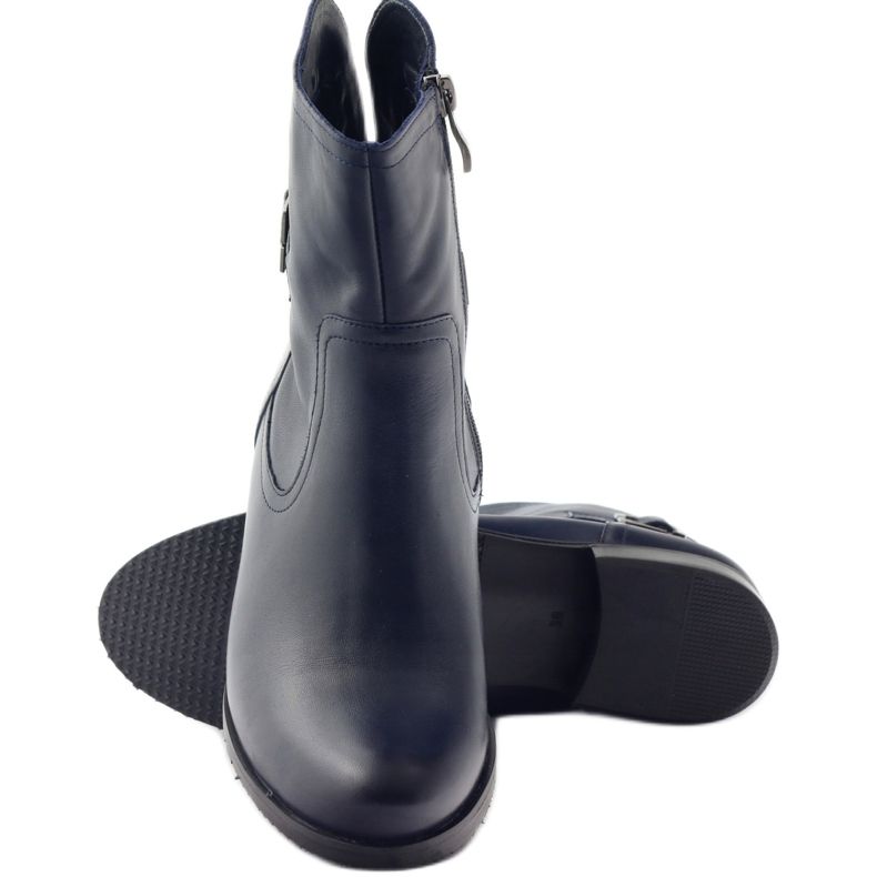 Botas de inverno de mulher Arka 2844 azul marinho 3