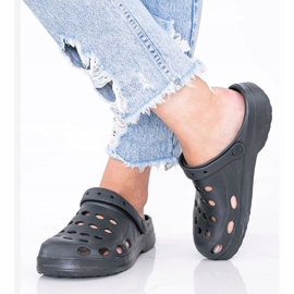 Chinelos Karolinos femininos negros preto 1