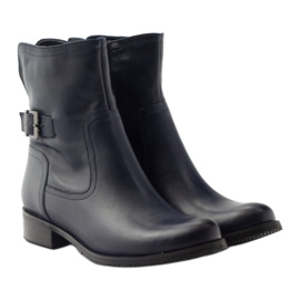 Botas de inverno de mulher Arka 2844 azul marinho azul-marinho 4