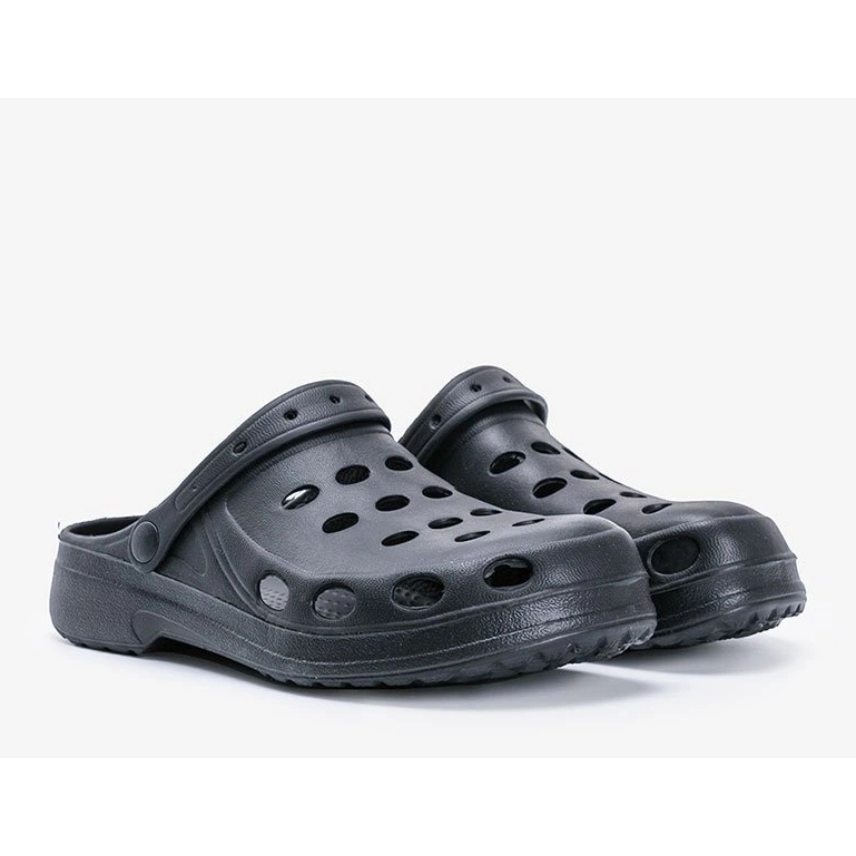 Chinelos cox masculinos negros David preto 1