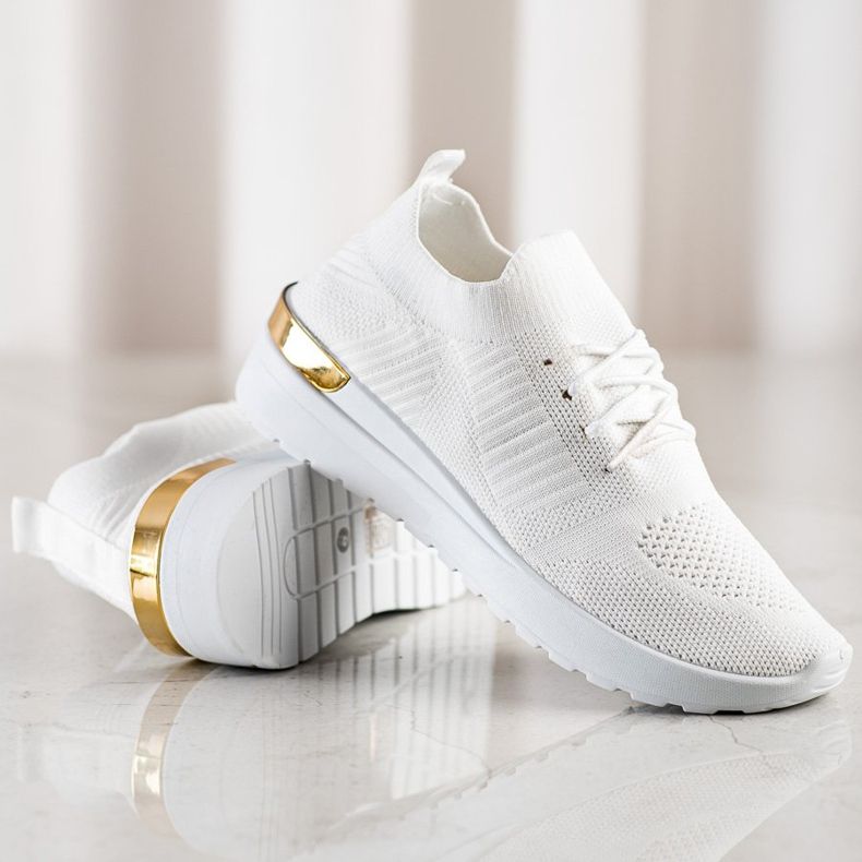 SHELOVET Tênis confortáveis branco 1