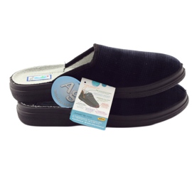 Chinelos de sapatos de saúde masculinos Befado 125M010 chinelos azul marinho 5