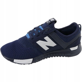 Sapatos New Balance Jr KL247C2G azul marinho branco 1