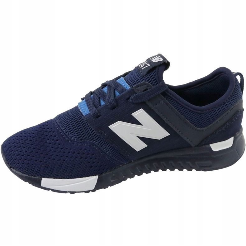 Sapatos New Balance Jr KL247C2G azul marinho branco 1