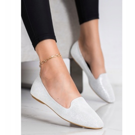 Super Mode Bailarinas de purpurina prata 1