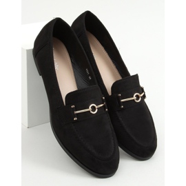 Mocassins femininos negros GQ01 Preto 1