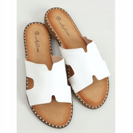 Chinelos femininos brancos SL1525 Branco 1