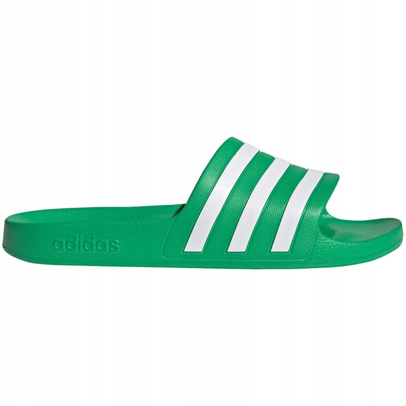 Chinelos Adidas Adilette Aqua verdes FY8048 branco 1