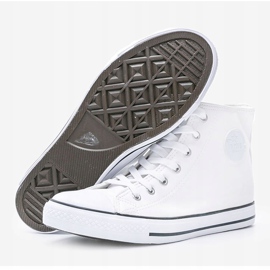 Tênis femininos de tornozelo branco Savannah 1