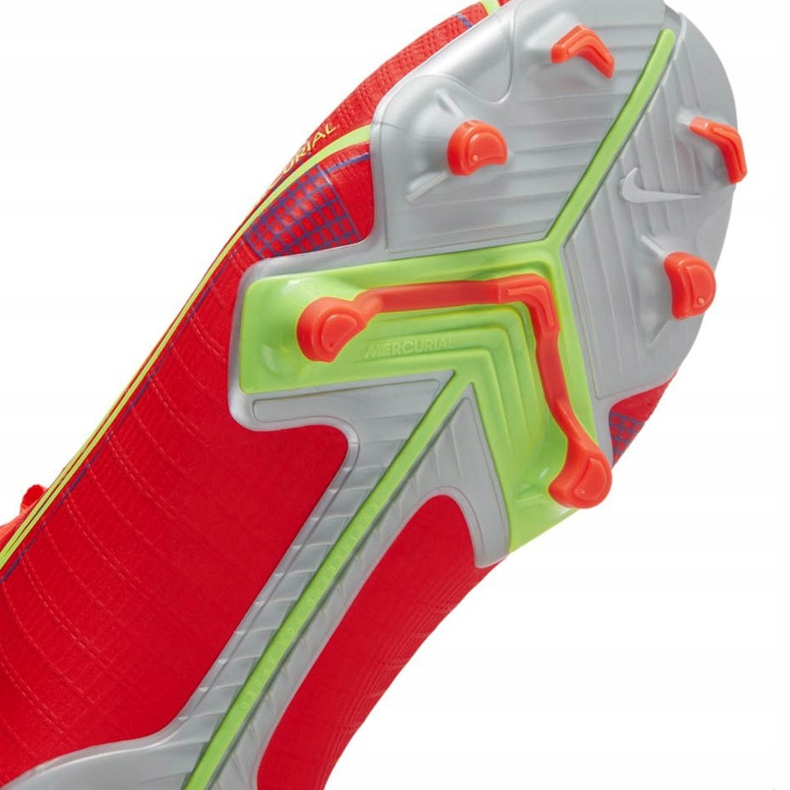 Chuteira Nike Mercurial Superfly 8 Academy Mg Jr CV1127 600 vermelho 7