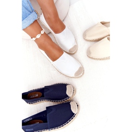 Alpercatas com sola trançada Big Star HH274493 Branco bege 3