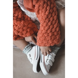 Tênis baixo infantil com velcro Big Star HH374095 branco 8