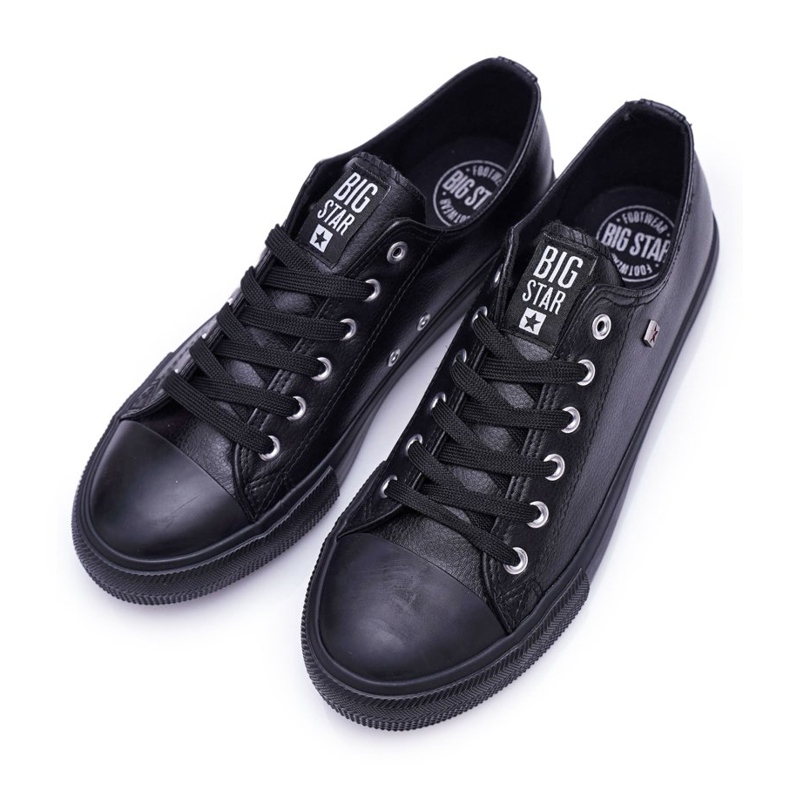 Tênis masculino baixo Big Star preto V174345 3