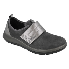 Sapatos femininos de Dr.orto Befado 156d003 Black-Share cinza 1