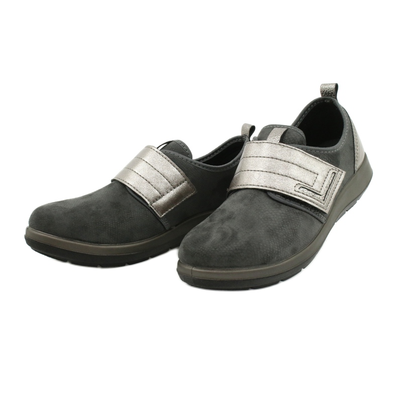 Sapatos femininos de Dr.orto Befado 156d003 Black-Share cinza 4