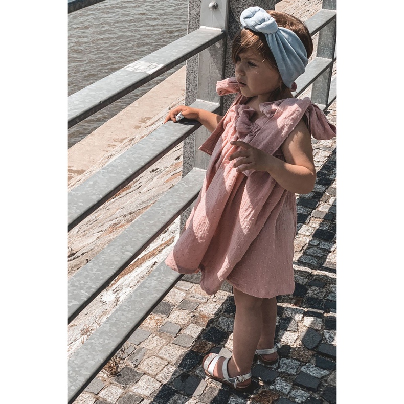 Sandálias Infantis Silver Natalie Shiny prata 4