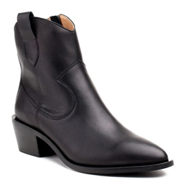 Marco Shoes Botas de cowboy pretas 1403B Marco preto 1