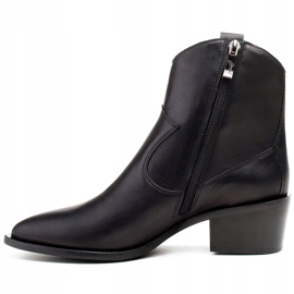 Marco Shoes Botas de cowboy pretas 1403B Marco preto 2