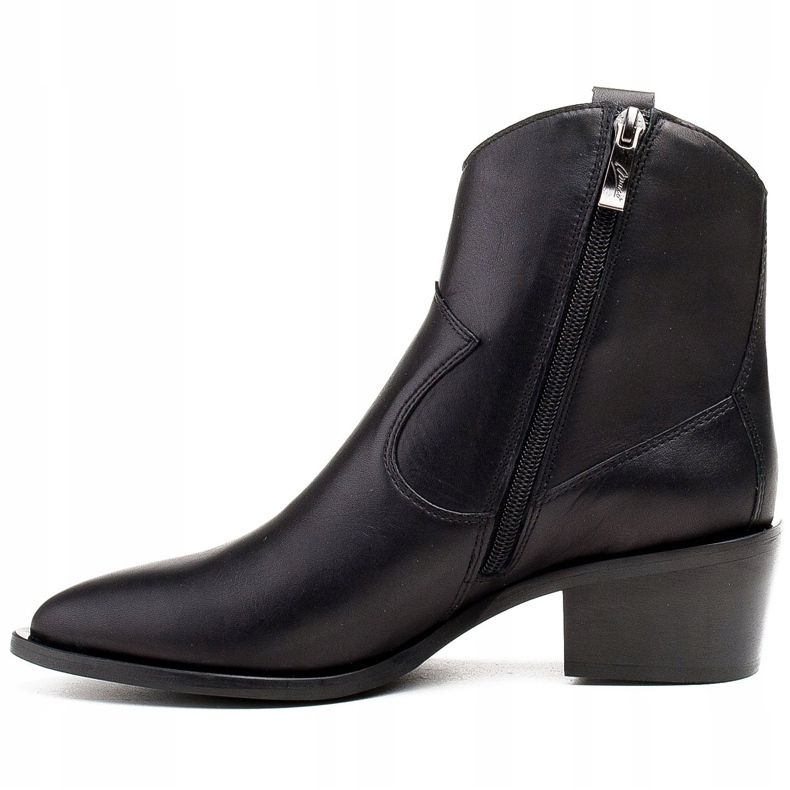 Marco Shoes Botas de cowboy pretas 1403B Marco preto 2