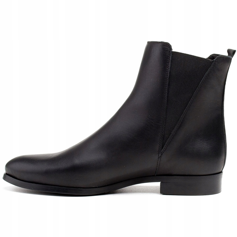 Marco Shoes Botas Marco 1284B planas com borracha preto 1 Marco Shoes Botas Marco 1284B planas com borracha preto 1