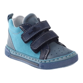 Sapatinhos sapatos infantis para meninos Ren But 1429 azul multicolorido 1
