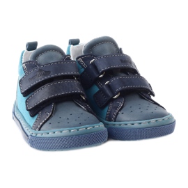 Sapatinhos sapatos infantis para meninos Ren But 1429 azul multicolorido 4