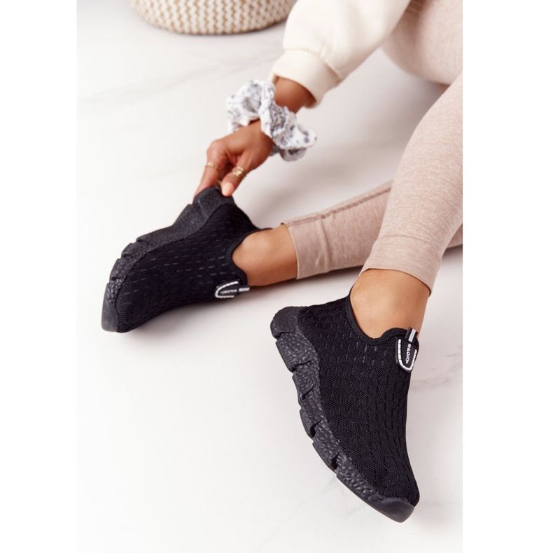 Calçados Esportivos Femininos Slip-on Black Marathon preto 2